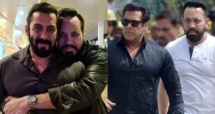 Salman Khan with bodyguard Shera