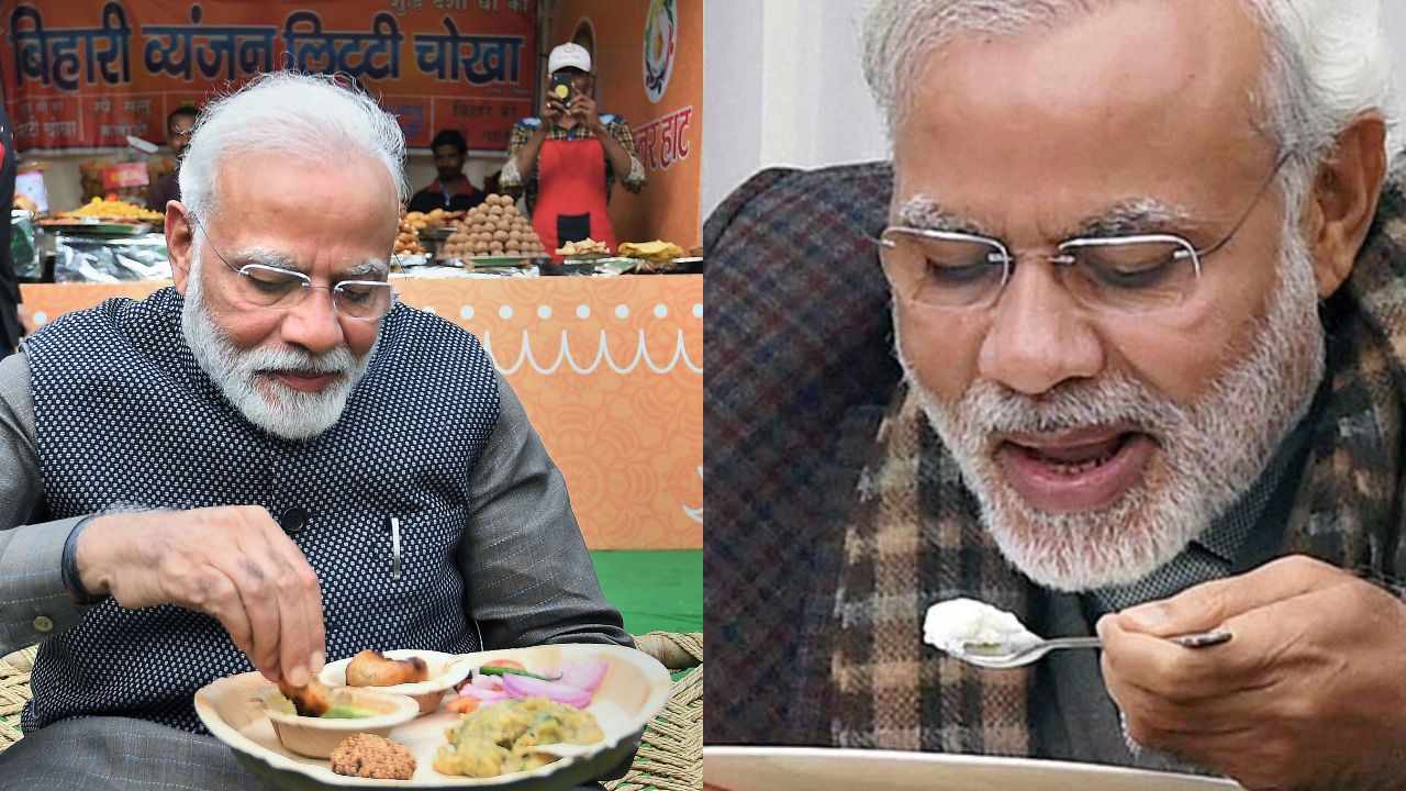 Narendra Modi Loves to eat