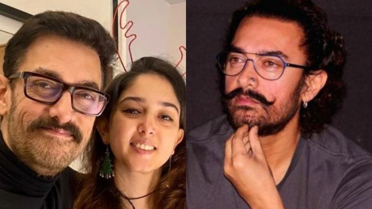 Aamir Khan with Daughter