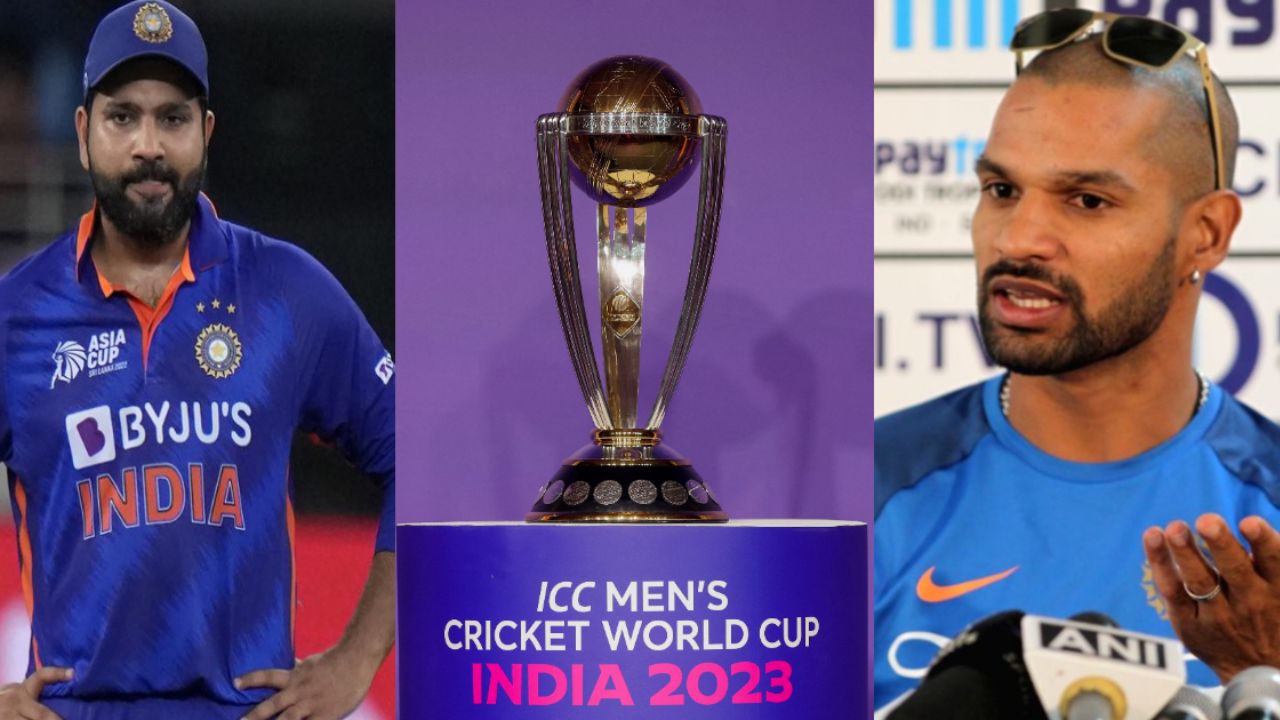 Dhawan not selected in World Cup