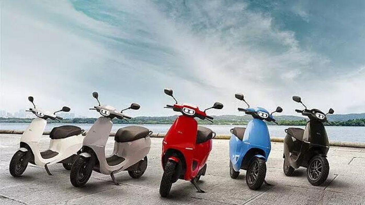 OLA launched 5 Scooters in a row