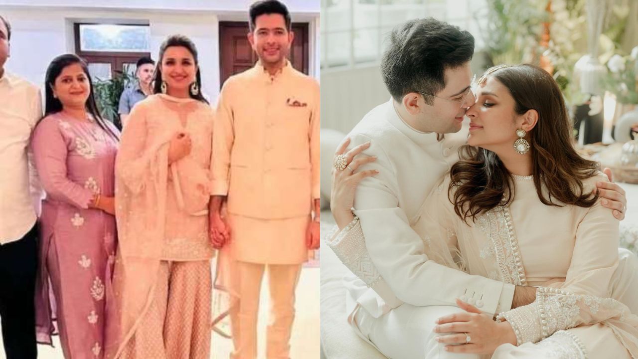 Parineeti and Raghav Marriage First Images Viral