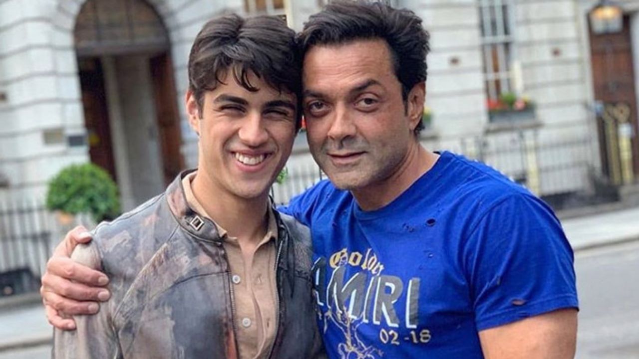 Bobby Deol with Son