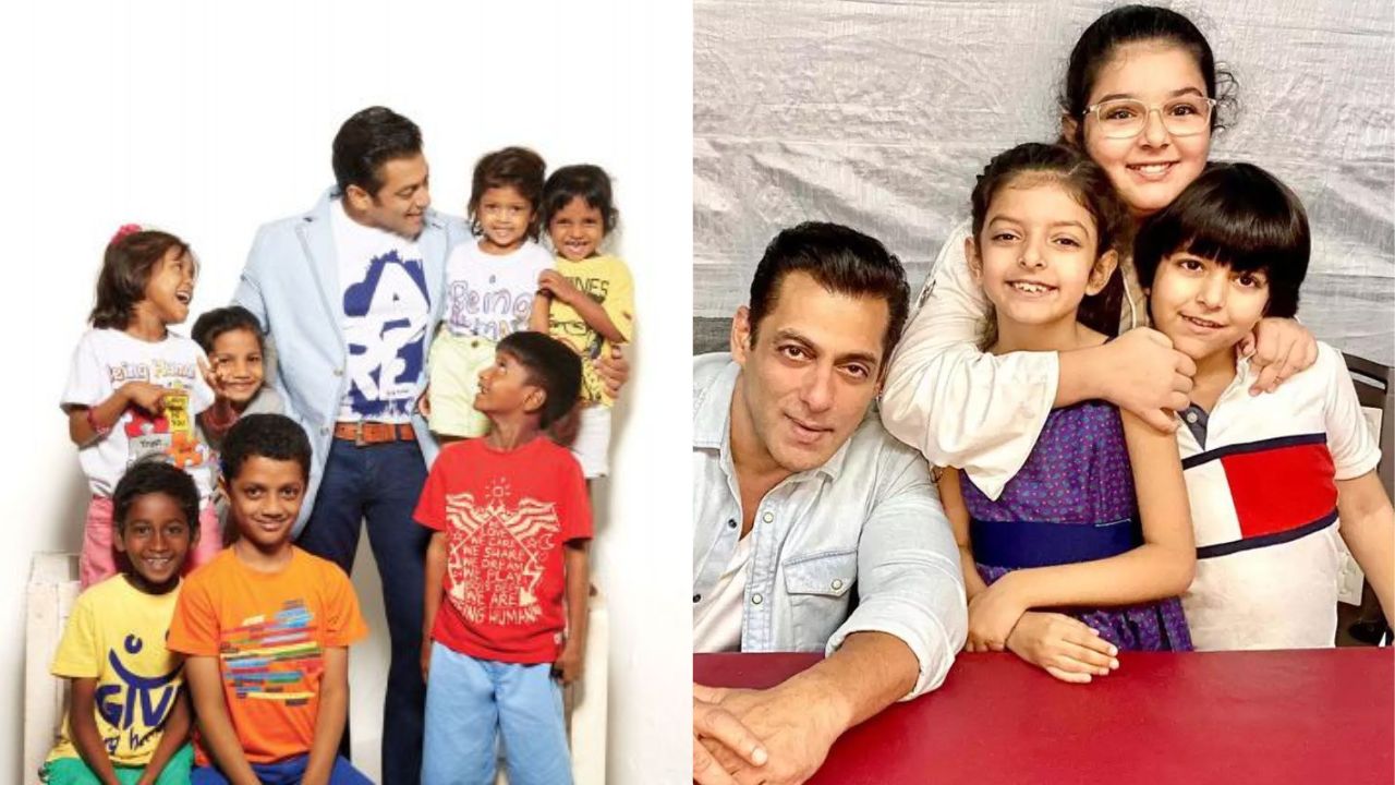 Salman Khan with Kids