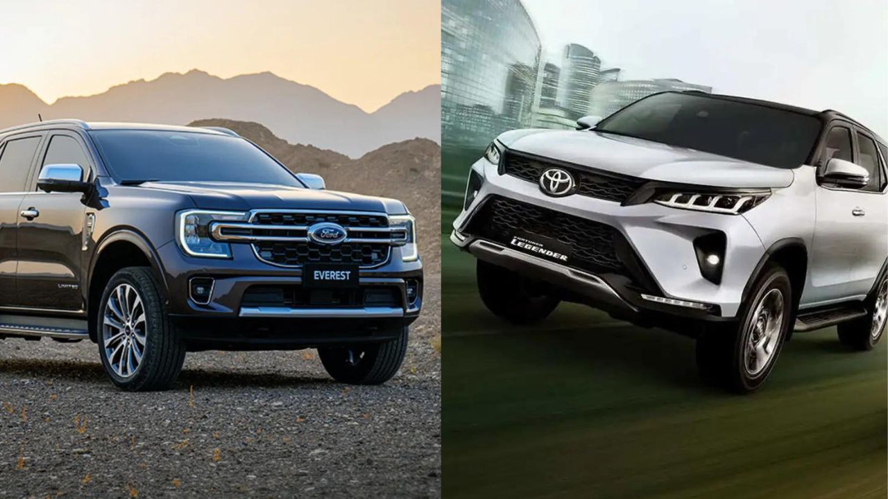 Toyota Fortuner and Ford Everest
